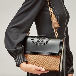 ❌SOLD❌Tory Burch Convertible Color-block Bag